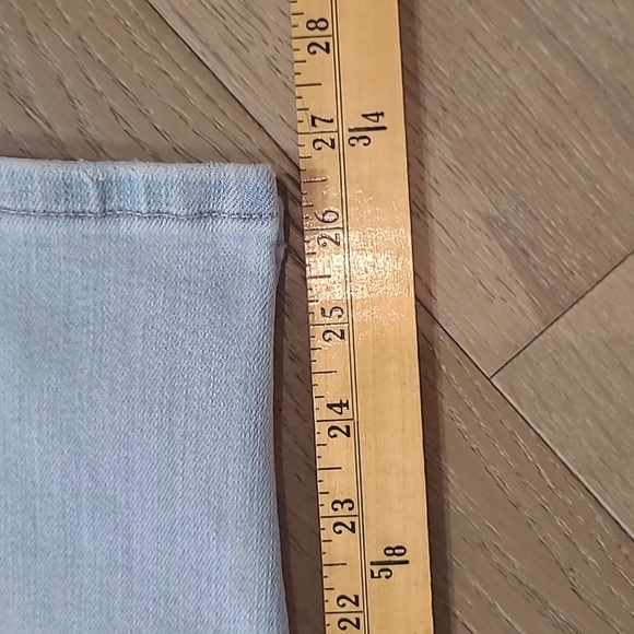 Judy Blue Jeans Women's sz 7/28 Boyfriend Fit Mid Rise Light Wash Ankle Denim - Picture 15 of 16